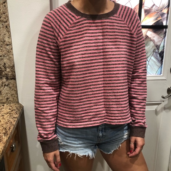 Volcom Lived in Stripe French Terry Sweatshirt - Picture 5 of 7